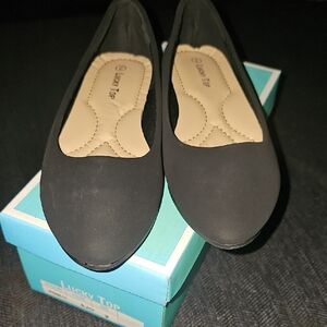 Lucky Top Kids Black Dress Shoes